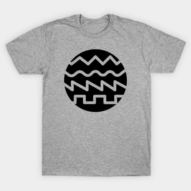 Synthesizer Waveforms T-Shirt by Mewzeek_T